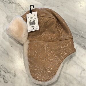 Ugg Girls 4-6y Sparkle Dot Trapper Hat